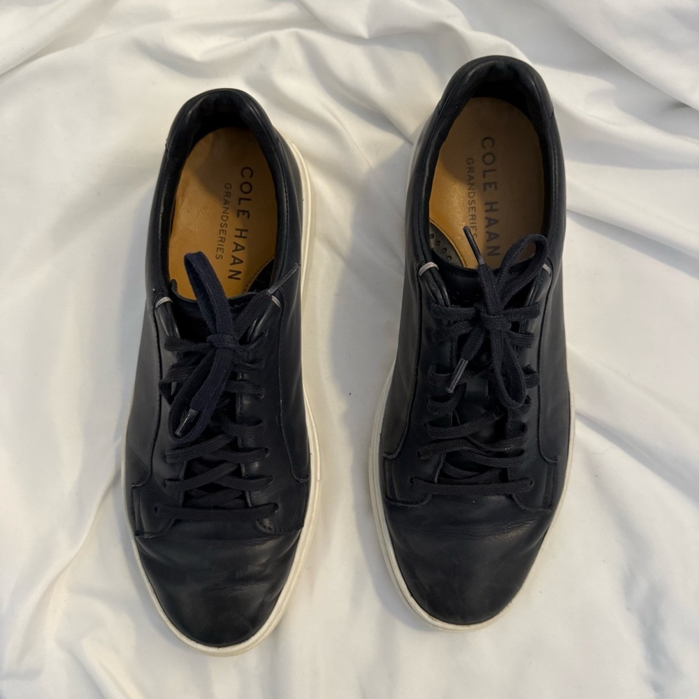 EUC Cole Haan Grand Series Jensen Leather Low-top Sneaker - Picture 3 of 8
